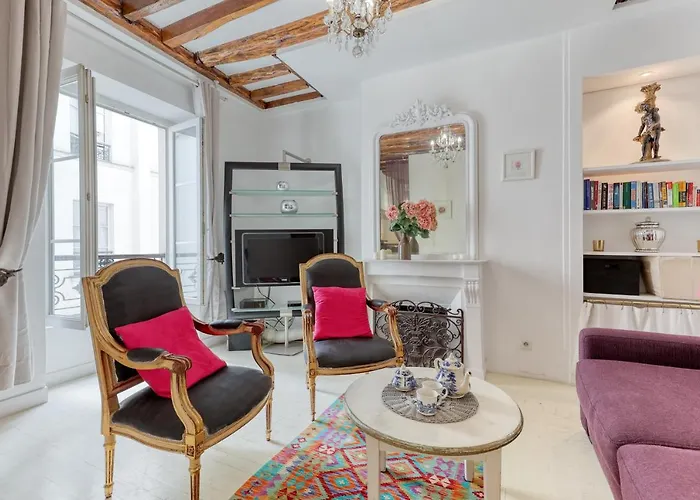 Parisian Cocoon 1bdr Flat - Prime Loc Le Marais Παρίσι